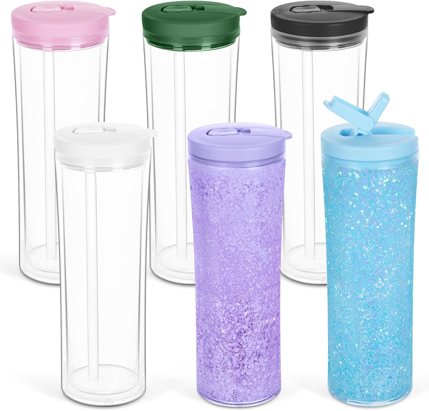 20oz Water Bottle Snowglobe