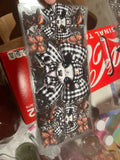 Black Gingham/Cheetah Cow