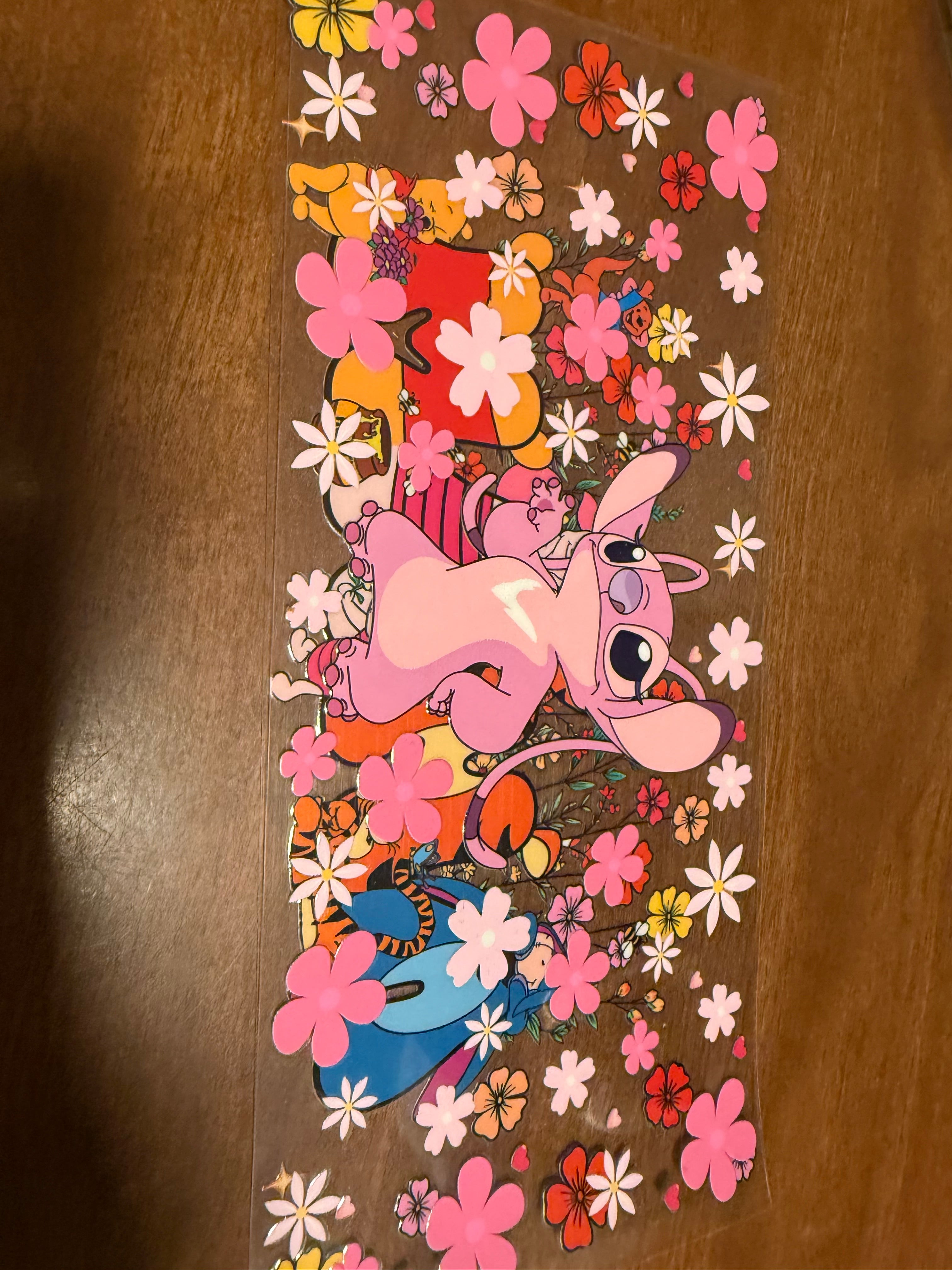 Pink Lilo and Stitch Decal