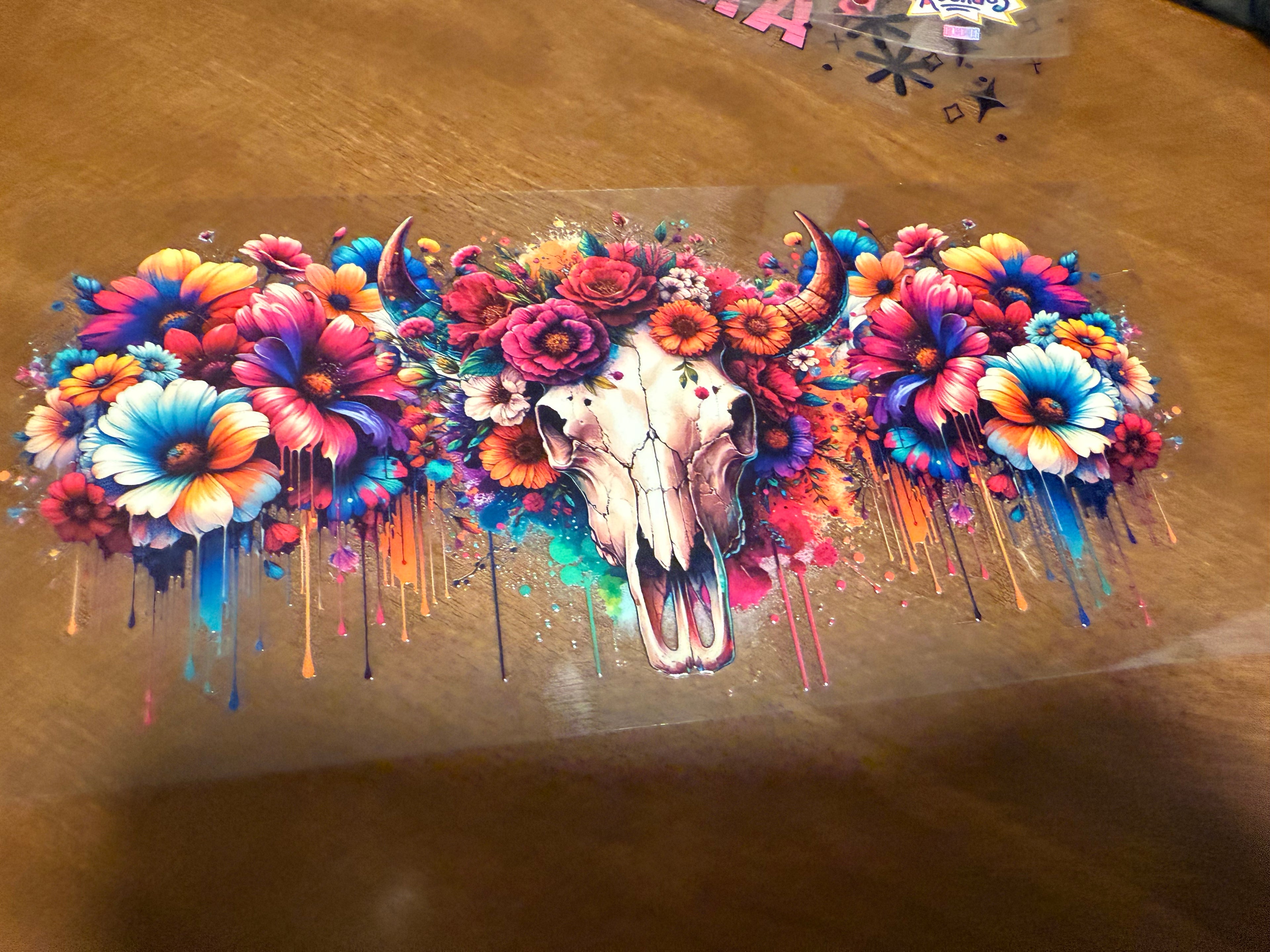 Western Flower Decal